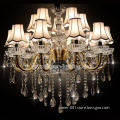Iron Crystal Lighting with K9 Crystal / Hotel Crystal Chandelier